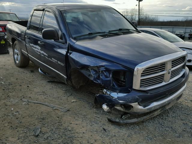 1D7HU18217J586379 - 2007 DODGE RAM 1500 S BLUE photo 1