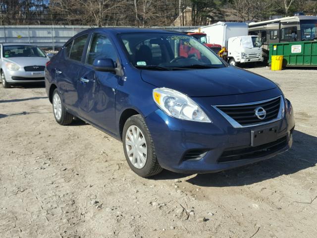 3N1CN7AP9DL858694 - 2013 NISSAN VERSA S BLUE photo 1