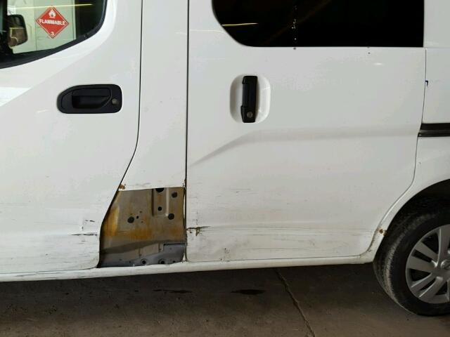 3N6CM0KN3FK698032 - 2015 NISSAN NV200 2.5S WHITE photo 9