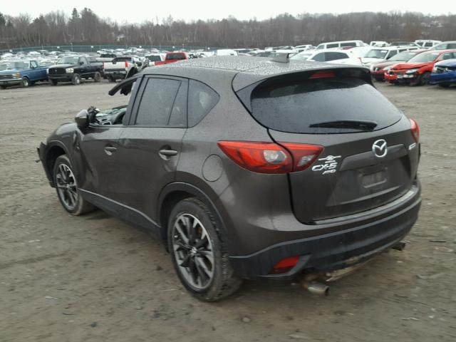 JM3KE4DY6G0644962 - 2016 MAZDA CX-5 GT BROWN photo 3