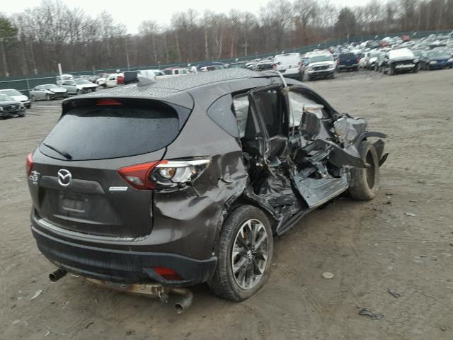 JM3KE4DY6G0644962 - 2016 MAZDA CX-5 GT BROWN photo 4