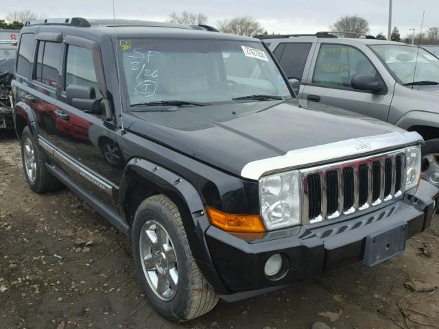 1J8HG58236C251998 - 2006 JEEP COMMANDER BLACK photo 1