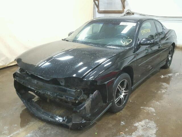 2G1WW12E2Y9238644 - 2000 CHEVROLET MONTE CARL შავი ფოტო 2