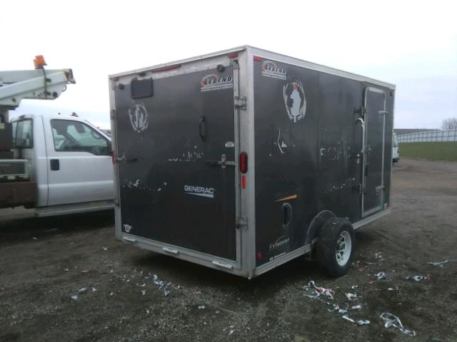 1L9714EV1F1317144 - 2014 UTILITY TRAILER GRAY photo 4