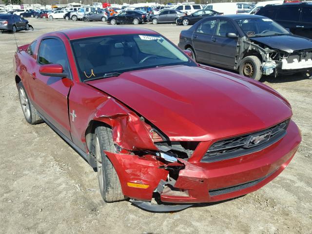 1ZVBP8AN3A5145242 - 2010 FORD MUSTANG RED photo 1