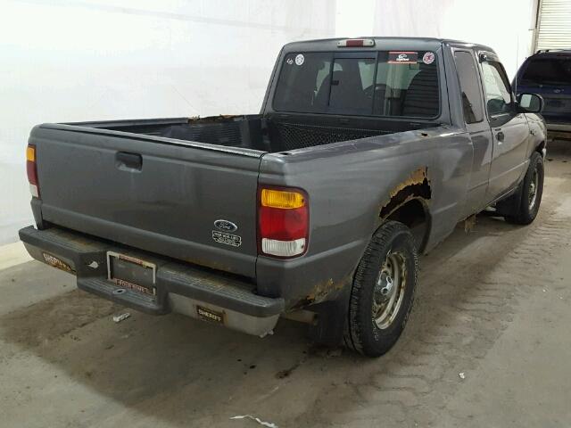 1FTYR14X3XTA73300 - 1999 FORD RANGER SUP GRAY photo 4