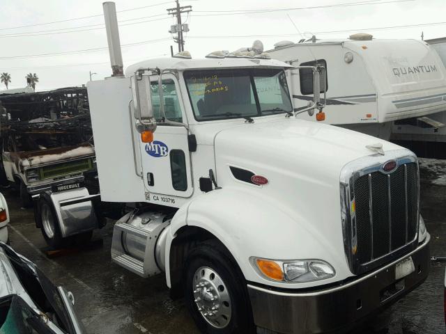 1XPVAF7X79D781323 - 2009 PETERBILT 384 WHITE photo 1