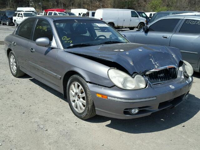 KMHWF35H84A009131 - 2004 HYUNDAI SONATA GLS GRAY photo 1