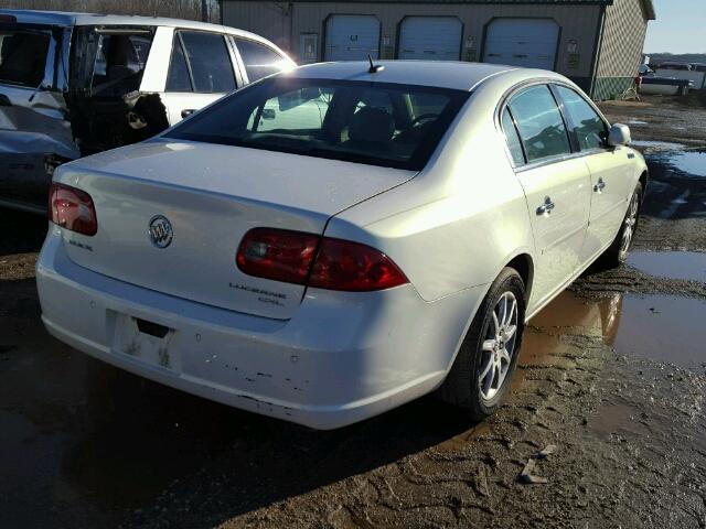 1G4HD57267U174164 - 2007 BUICK LUCERNE CX WHITE photo 4