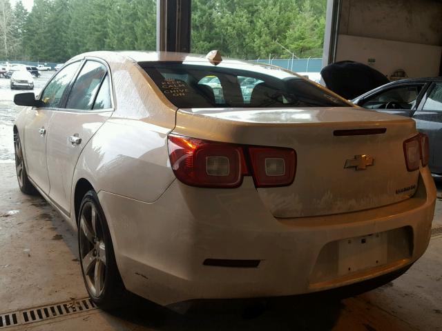 1G11J5SX4DF203994 - 2013 CHEVROLET MALIBU LTZ WHITE photo 3