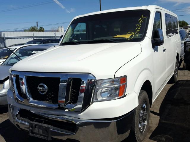 5BZBF0AA4CN200465 - 2012 NISSAN NV 3500 WHITE photo 2