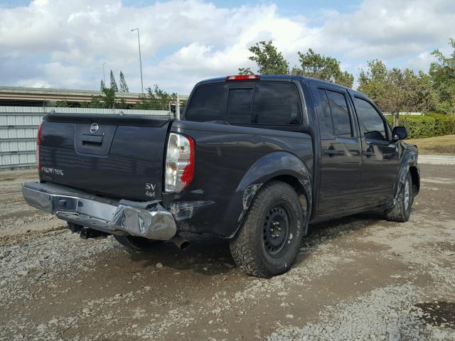 1N6AD0ER4EN751030 - 2014 NISSAN FRONTIER S GRAY photo 4