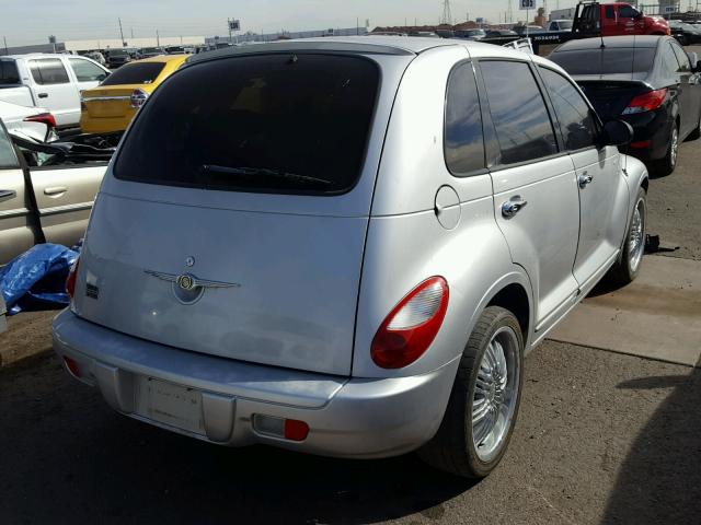 3A4FY58B66T269910 - 2006 CHRYSLER PT CRUISER SILVER photo 4