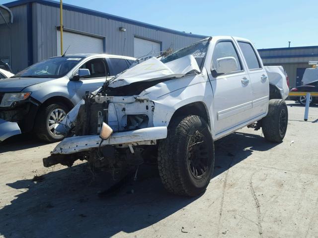 1GCJTCDE2A8122638 - 2010 CHEVROLET COLORADO L WHITE photo 2