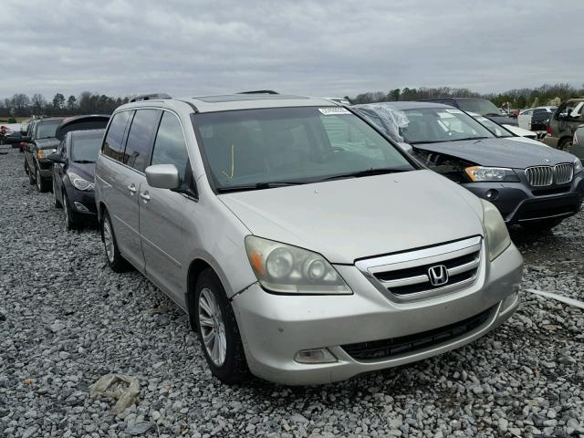 5FNRL38825B075821 - 2005 HONDA ODYSSEY TO SILVER photo 1