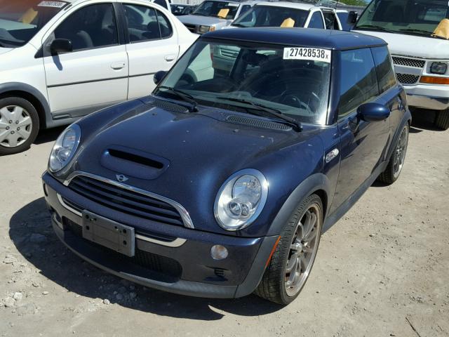 WMWRE33546TL21867 - 2006 MINI COOPER S BLUE photo 2