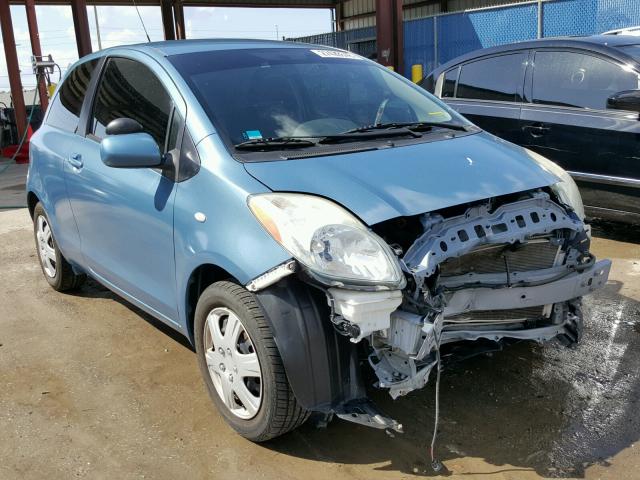 JTDJT4K33B5342073 - 2011 TOYOTA YARIS BLUE photo 1