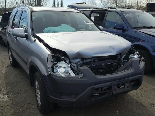 JHLRD78804C004751 - 2004 HONDA CR-V EX SILVER photo 1