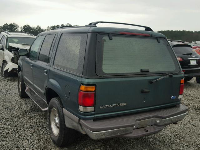 1FMDU32X6VZA87631 - 1997 FORD EXPLORER GREEN photo 3