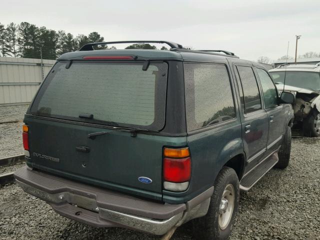 1FMDU32X6VZA87631 - 1997 FORD EXPLORER GREEN photo 4