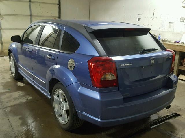 1B3HE78K07D194455 - 2007 DODGE CALIBER R/ BLUE photo 3