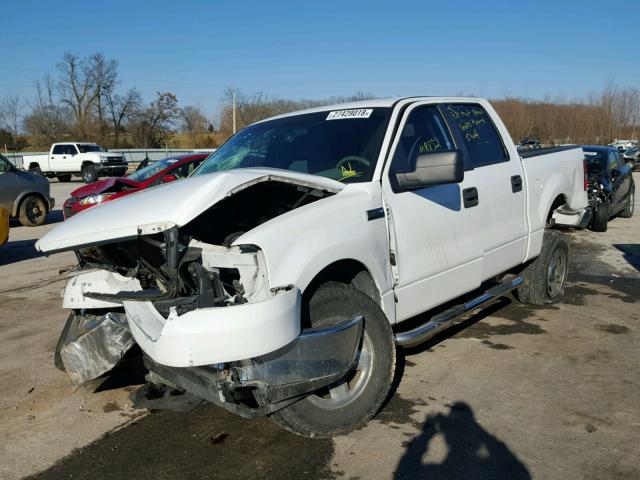 1FTPW14V97KD20487 - 2007 FORD F150 SUPER WHITE photo 2