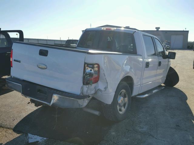 1FTPW14V97KD20487 - 2007 FORD F150 SUPER WHITE photo 4