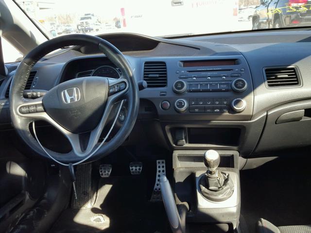 2HGFA55537H702278 - 2007 HONDA CIVIC SI SILVER photo 9