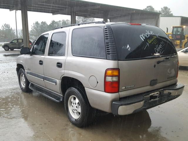 1GNEC13V43J240409 - 2003 CHEVROLET TAHOE C150 BEIGE photo 3