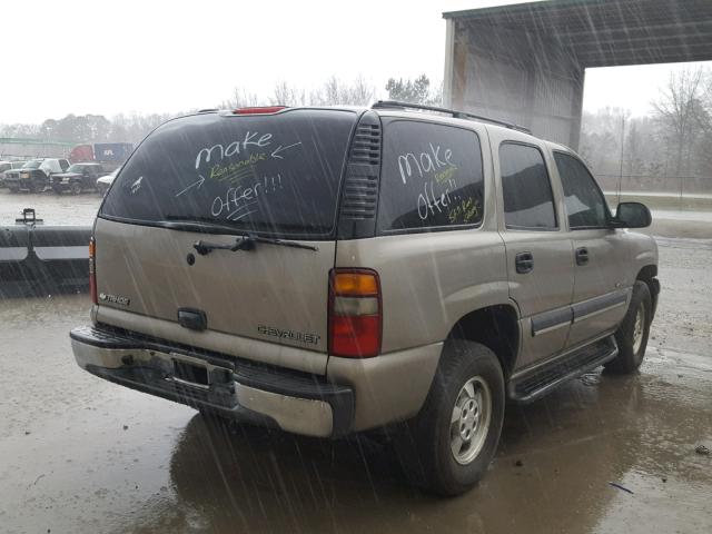 1GNEC13V43J240409 - 2003 CHEVROLET TAHOE C150 BEIGE photo 4