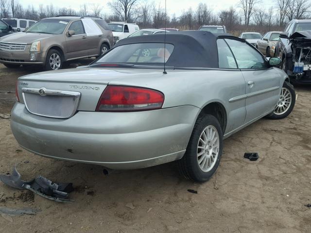 1C3EL55R85N608784 - 2005 CHRYSLER SEBRING TO GREEN photo 4