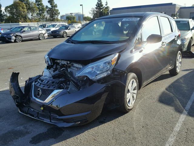 3N1CE2CP6HL353864 - 2017 NISSAN VERSA NOTE BLACK photo 2