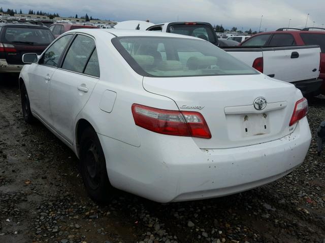 4T4BE46K78R024019 - 2008 TOYOTA CAMRY CE WHITE photo 3