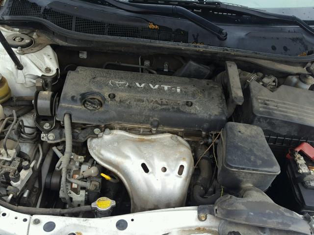 4T4BE46K78R024019 - 2008 TOYOTA CAMRY CE WHITE photo 7