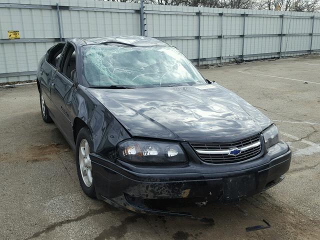 2G1WH52K749286383 - 2004 CHEVROLET IMPALA LS BLACK photo 1