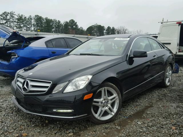 WDDKJ5KB6DF187979 - 2013 MERCEDES-BENZ E 350 BLACK photo 2