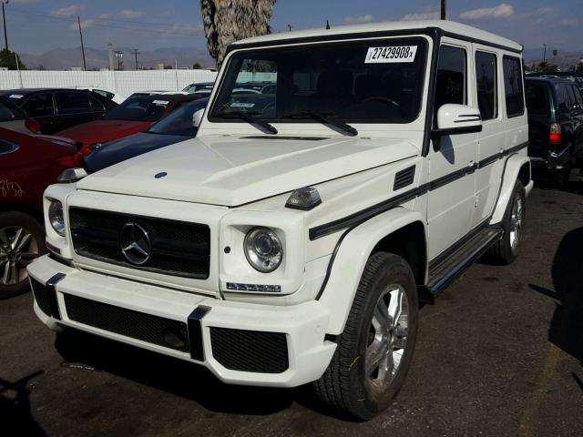 WDCYR37E19X178509 - 2009 MERCEDES-BENZ G 550 WHITE photo 2