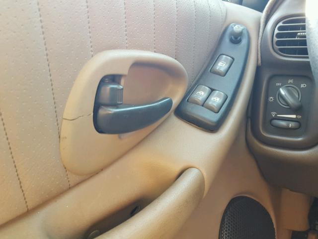 1G2WR1219YF193743 - 2000 PONTIAC GRAND PRIX GOLD photo 10