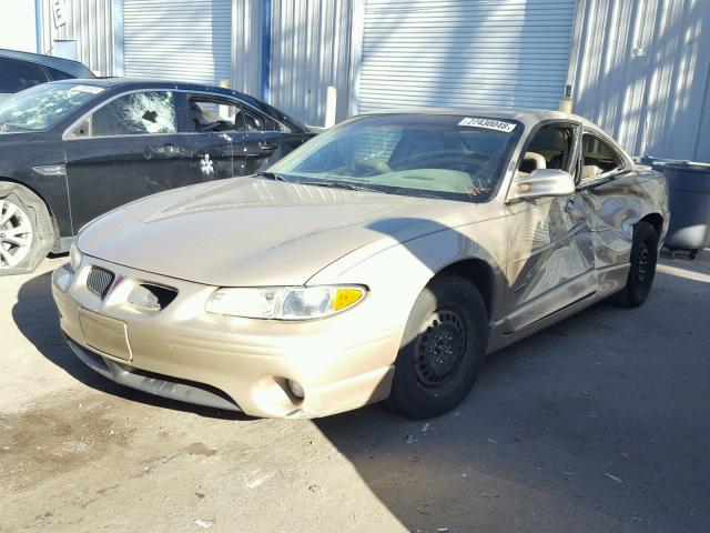 1G2WR1219YF193743 - 2000 PONTIAC GRAND PRIX GOLD photo 2
