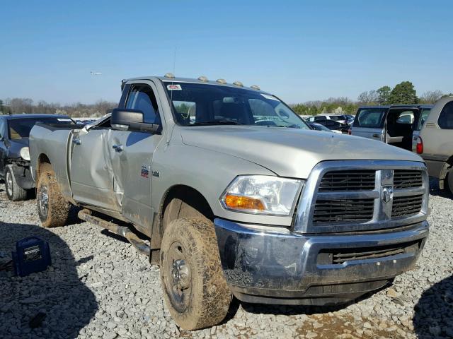 3D7TT2CT5AG132454 - 2010 DODGE RAM 2500 SILVER photo 1