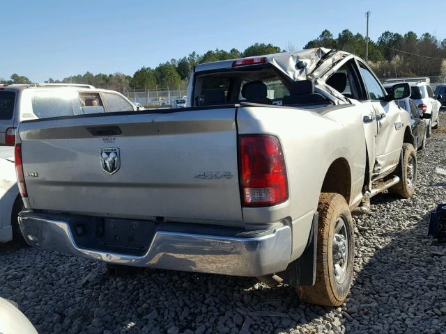 3D7TT2CT5AG132454 - 2010 DODGE RAM 2500 SILVER photo 4