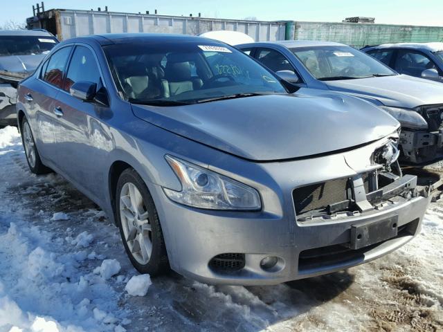 1N4AA51E89C822782 - 2009 NISSAN MAXIMA S SILVER photo 1