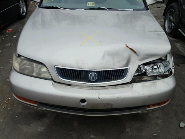 19UYA3159XL002612 - 1999 ACURA 2.3CL GOLD photo 7