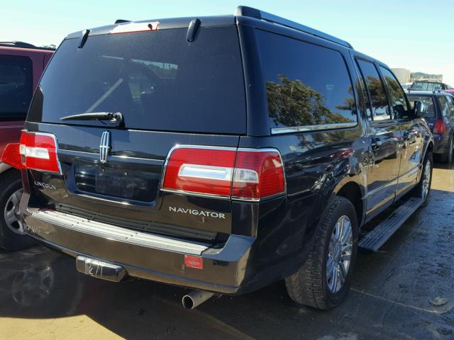 5LMJJ3J52AEJ06718 - 2010 LINCOLN NAVIGATOR BLACK photo 4