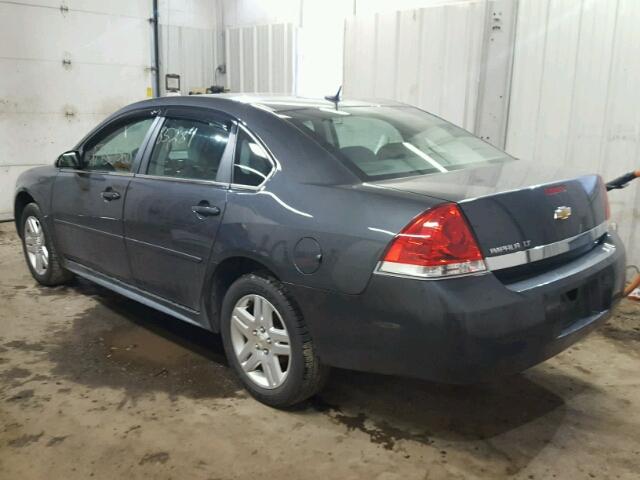 2G1WB5EN2A1188699 - 2010 CHEVROLET IMPALA LT GRAY photo 3