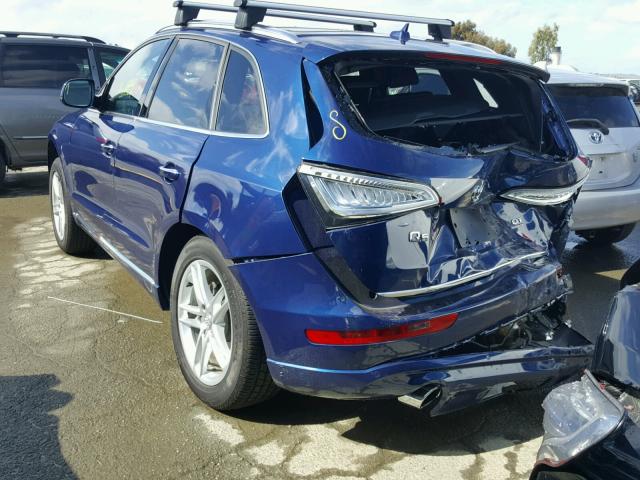 WA1L2AFP6GA145902 - 2016 AUDI Q5 PREMIUM BLUE photo 3