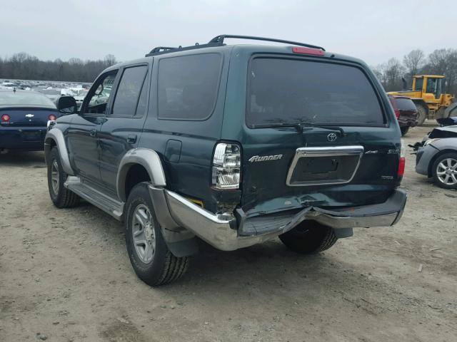 JT3HN86R029068374 - 2002 TOYOTA 4RUNNER SR GREEN photo 3