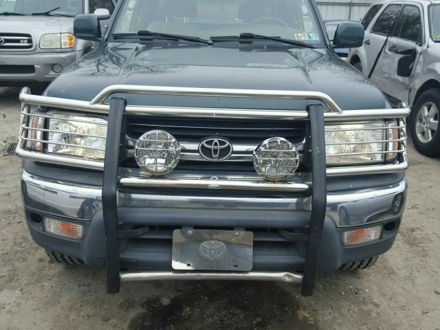 JT3HN86R029068374 - 2002 TOYOTA 4RUNNER SR GREEN photo 7