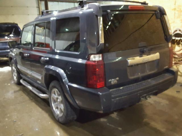 1J8HG68228C152954 - 2008 JEEP COMMANDER BLUE photo 3