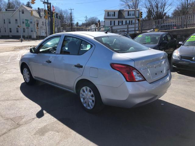 3N1CN7AP0CL856816 - 2012 NISSAN VERSA S SILVER photo 3